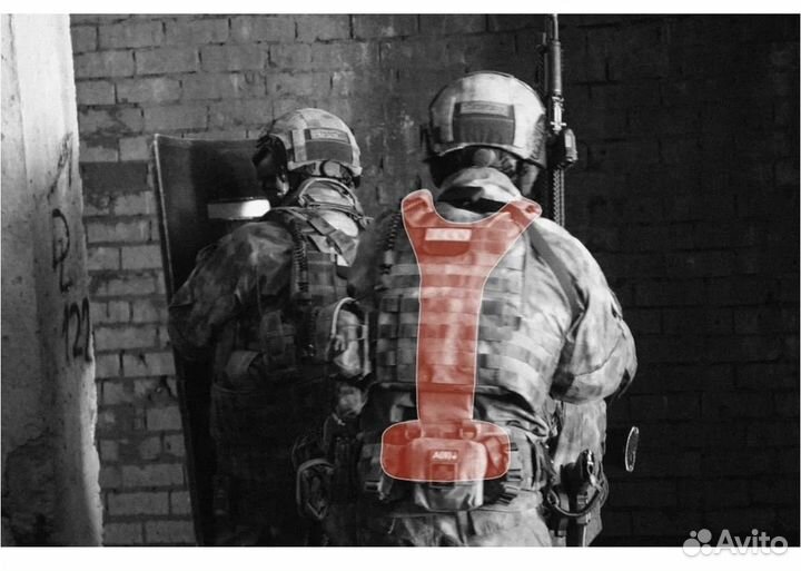 Система распределения веса на бронежилет