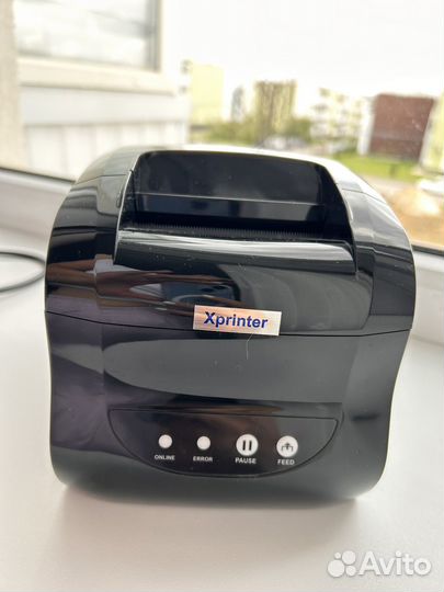 Термопринтер xprinter 365b для печати этикеток