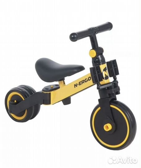 Велосипед-беговел 3в1 новый