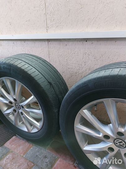 Колеса на volkswagen touareg r18