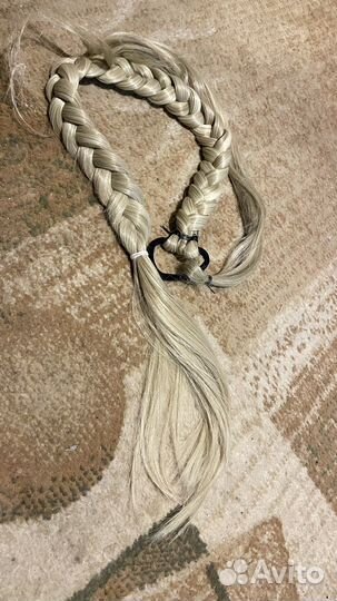 Шиньон резинка коса, хвост