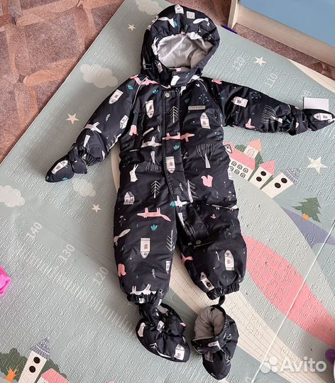 Детский зимний комбинезон 74-80
