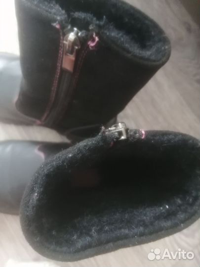 Сапоги зимние для девочки