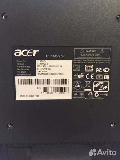 Монитор для компьютера