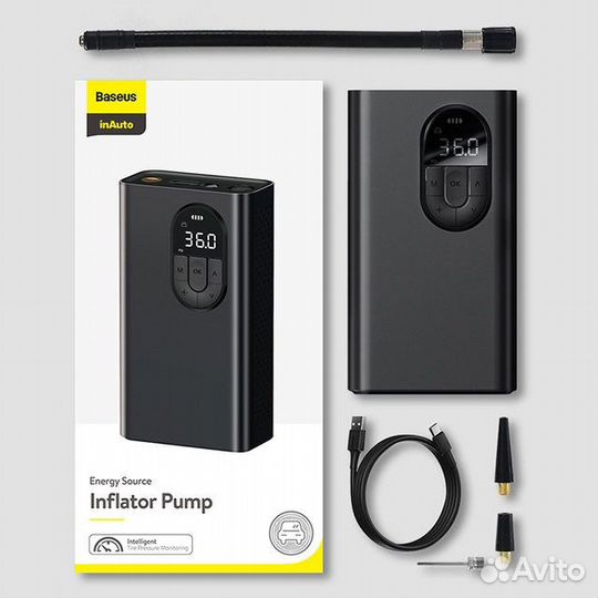 Насос автомобильный беспроводной