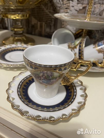 Богемия сервиз кофейный