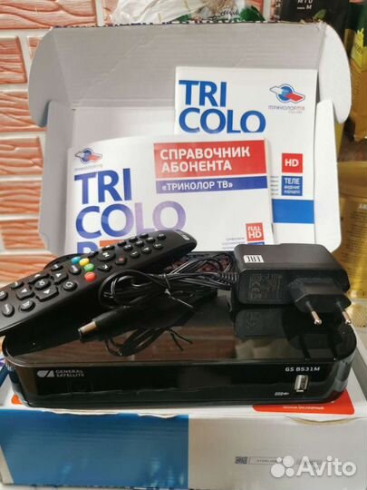 2 комплекта Триколор на 2 тв с оплатой