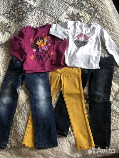 Пакет вещей доя девочки 110-116