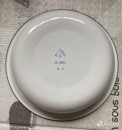 Эмалированный таз новый