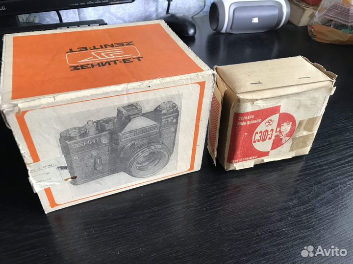 Фотоаппарат Зенит ет со вспышкой