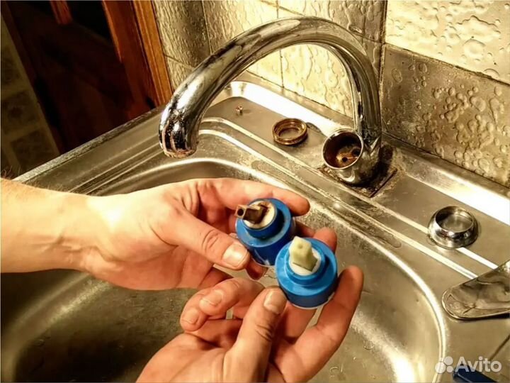 Замена смесителя