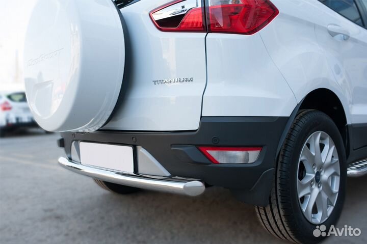 Защита заднего бампера для Ford Ecosport 2014