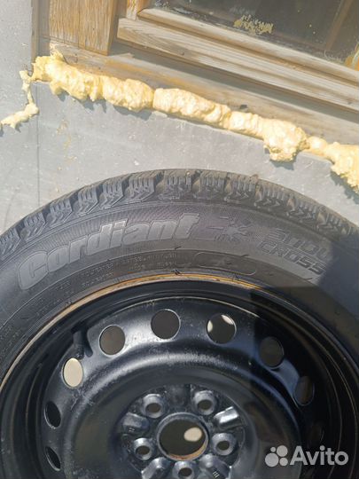 R15 Cordiant Snow Cross 185/65, PCD 5x100 DIA 60.06