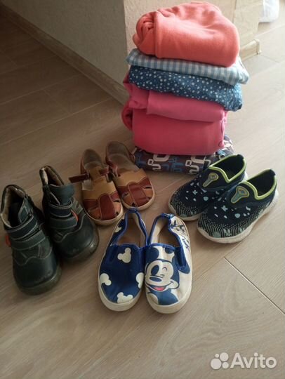 Вещи и обувь пакетом бесплатно