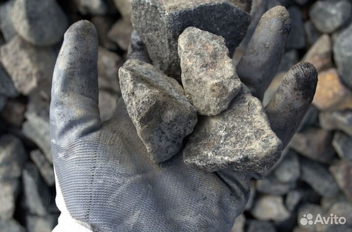 Щебень в мешках