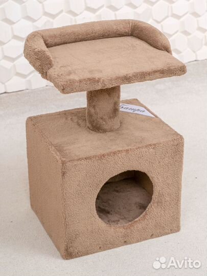Когтеточка Домик для кошек / Игровой комплекс