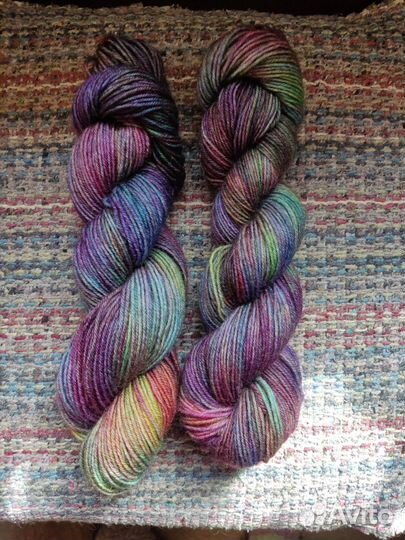 Пряжа ручного окрашивания