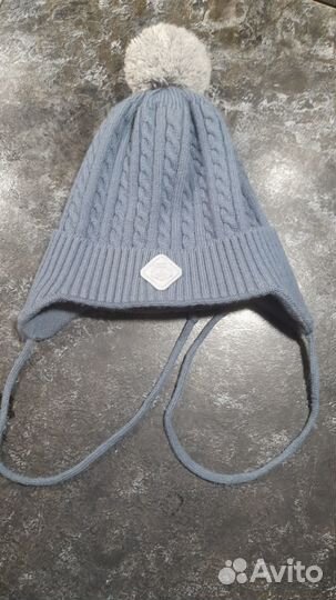 Шапка для мальчика демисезонная 46-48