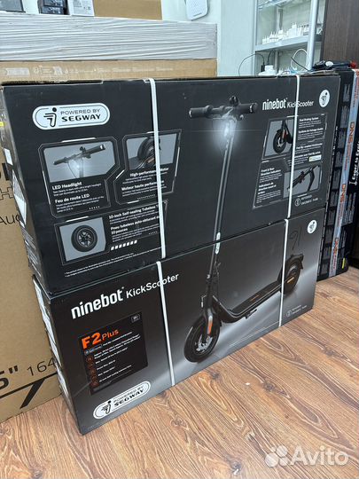 Электоросамокат Ninebot kickscooter F2 plus