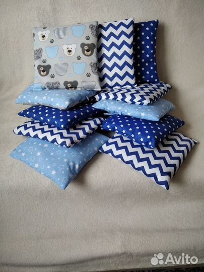 Бортик - подушки в детскую кровать новое