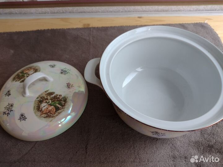 Супница ГДР Kahla Мадонна