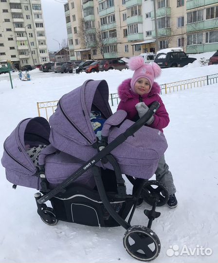 Продам коляску для двойни