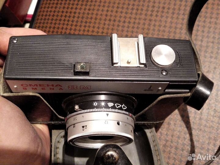 Фотоаппарат смена 8 М в кофре