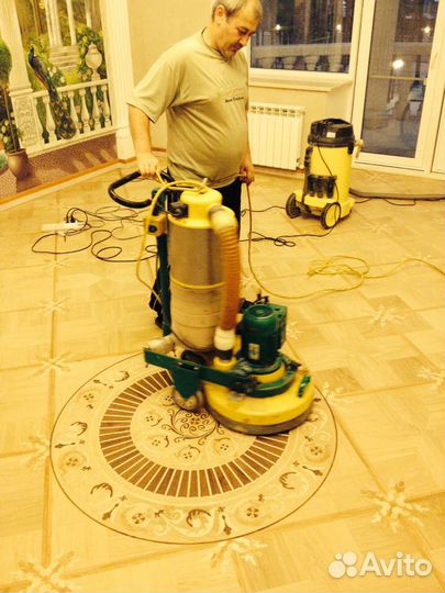 Паркетные работы, укладка, шлифовка