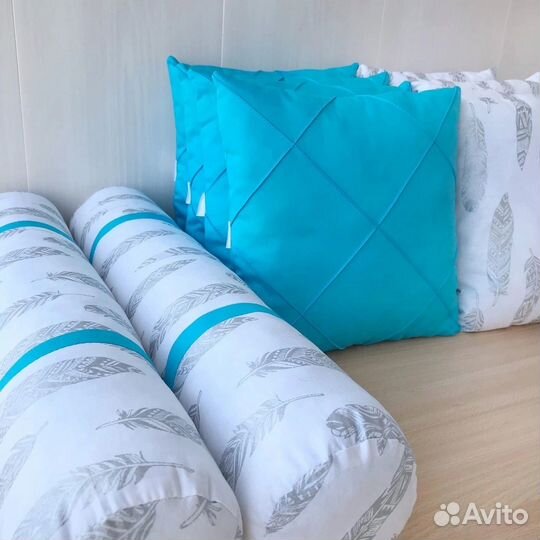 Бортики в кроватку новые