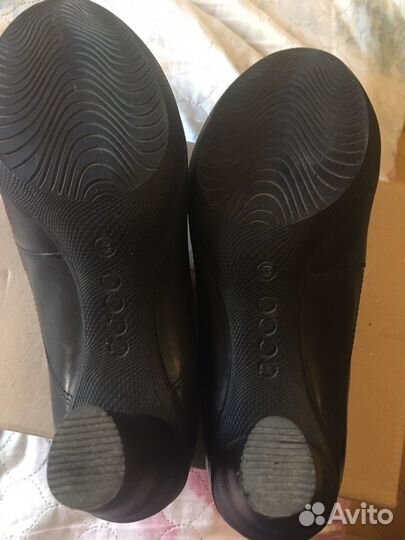Полусапожки 40р.Ecco