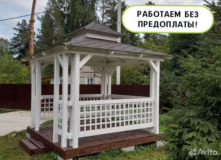 Беседка для дачи