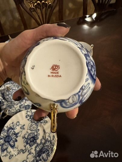 Чайный сервиз «Поющий сад» 6 персон