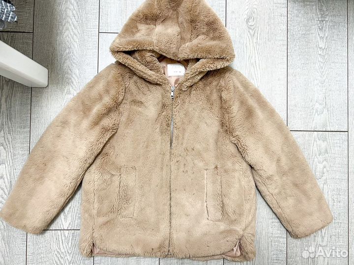 Шубка для девочки zara