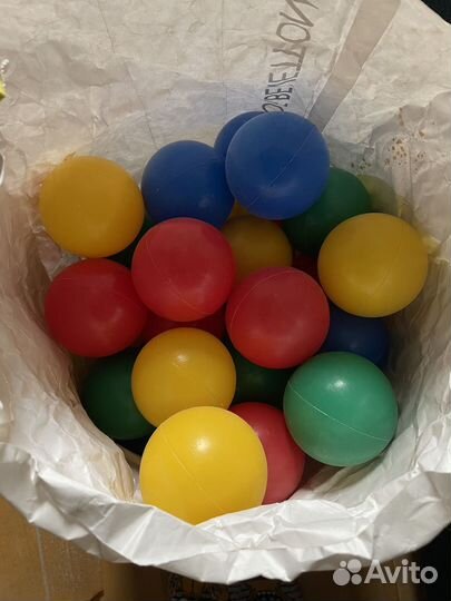 Шарики для сухого бассейна