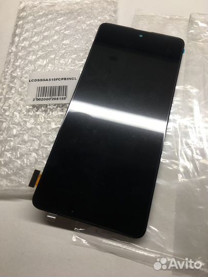 Дисплей Samsung A51 (oled), акб, шлейф, нижняя пла