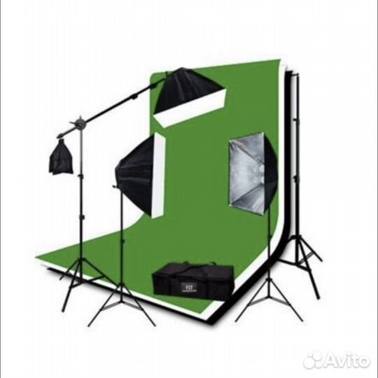 Постоянный студийный свет FST studio KIT