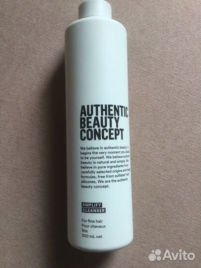 Шампунь для обьема Authentic Beauty Concept (новый