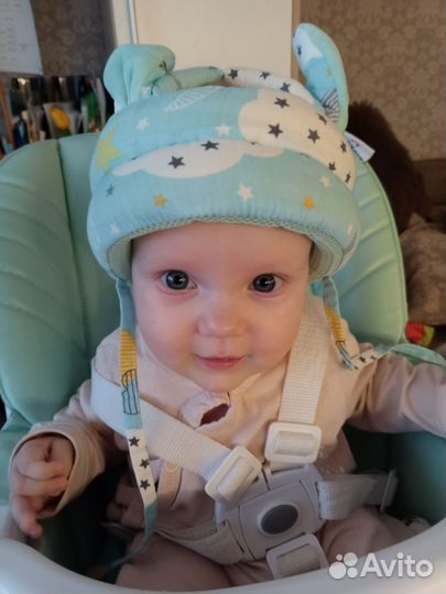 Противоударный шапка-шлем для малыша