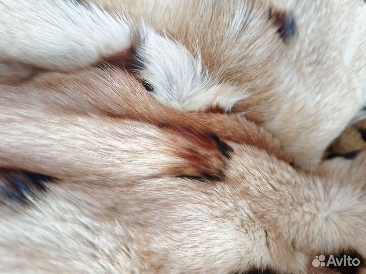 Покрывало из меха волка Tannerie de Callac 210x230