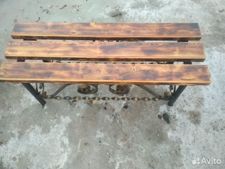 Скамейка ручной работы