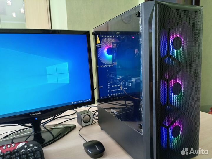 Игровой пк Intel 10core/RTX 2060S/DDR4 32g/ssd 1tb