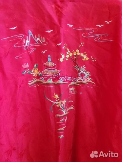 Халат натуральный шелк