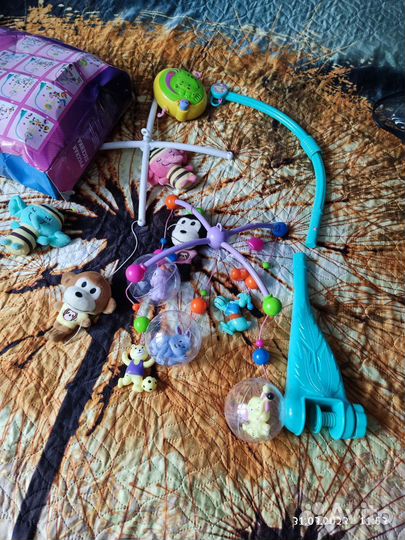 Мобиль на кроватку с русской песенкой