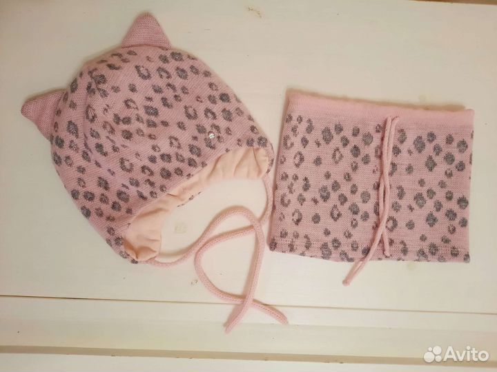 Комплект шапка и снуд)