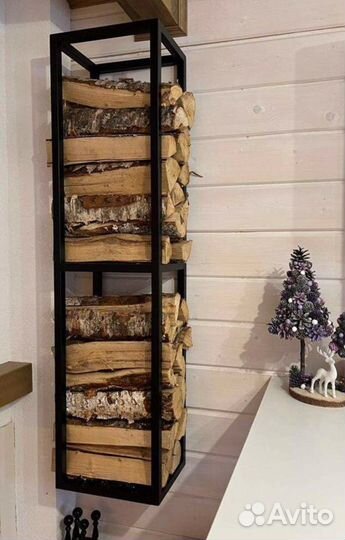 Дровница лофт