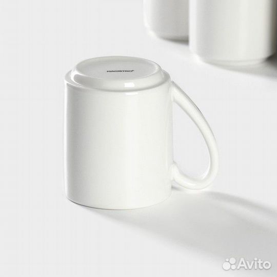 Набор кружек фарфоровых Magistro Mien, 6 предметов