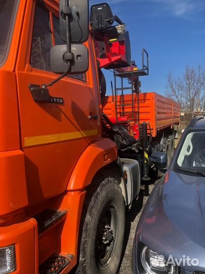 КАМАЗ 659100 с КМУ, 2020