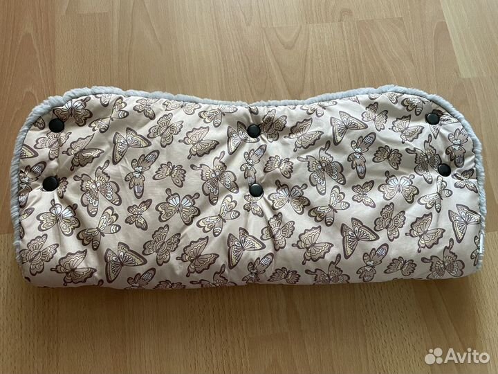 Зимний конверт в коляску и муфта