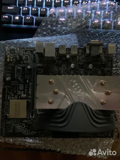 Pentium g4560 на матплате h110m-k+8gb ddr4 hyperx