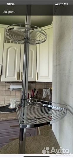 Полка стойка барная для кухни